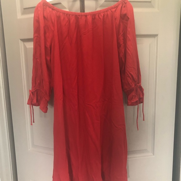 Loft off shoulder dress - Picture 3 of 5